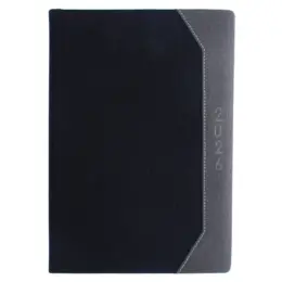 A4 Graphite Diary - 2026 Black Grey Front